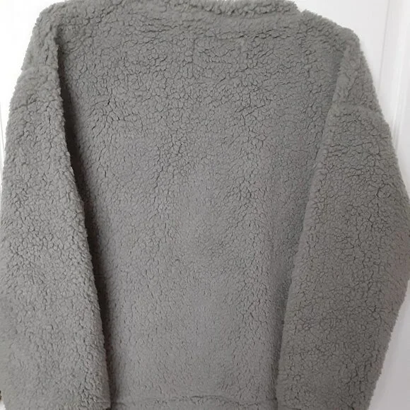 Muk Luks Women's Size Medium Pajama Top Grey - Picture 4 of 4